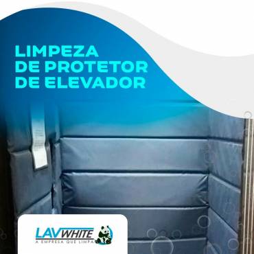 Limpeza Profissional de Protetor de Elevador
